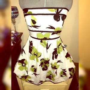 🌈Strapless mini dress/tunic top